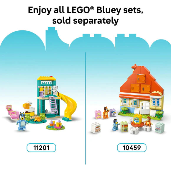LEGO® DUPLO® Bluey Ice Cream Trip with Bluey Toddler Toy 10458