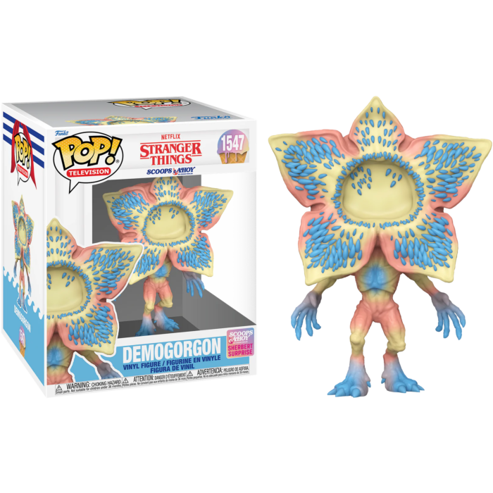 1547 Funko POP! Stranger Things Season 4 - Demogorgon (Scoops Ahoy) Super Sized 6"