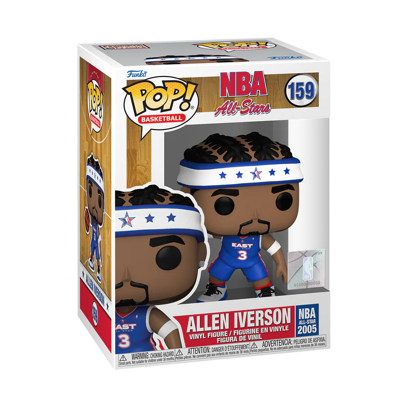 159 Funko POP! NBA Basketball - Allen Iverson All-Stars