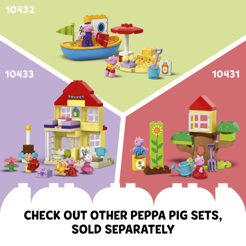 LEGO® DUPLO® Peppa Pig Birthday House Toy for Toddlers 10433