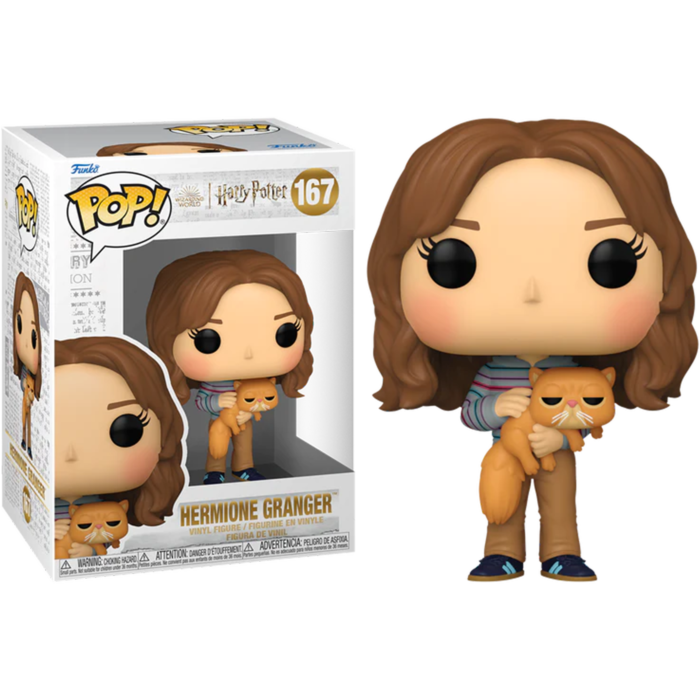 167 Funko POP! Harry Potter and the Prisoner of Azkaban - Hermione Granger with Crookshanks