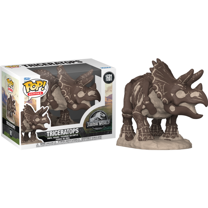 1681 Funko POP! Jurassic World - Triceratops Fossil