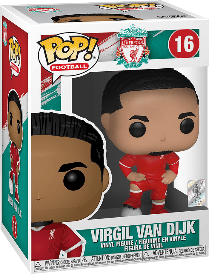 16 Funko POP! Liverpool F.C. Virgil Van Dijk