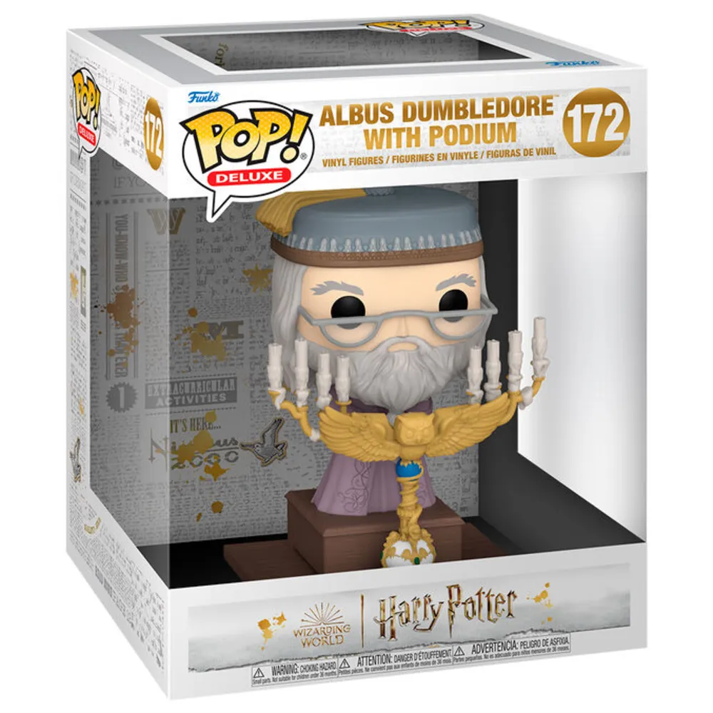 172 Funko POP! Harry Potter and the Prisoner of Azkaban - Albus Dumbledore with Podium