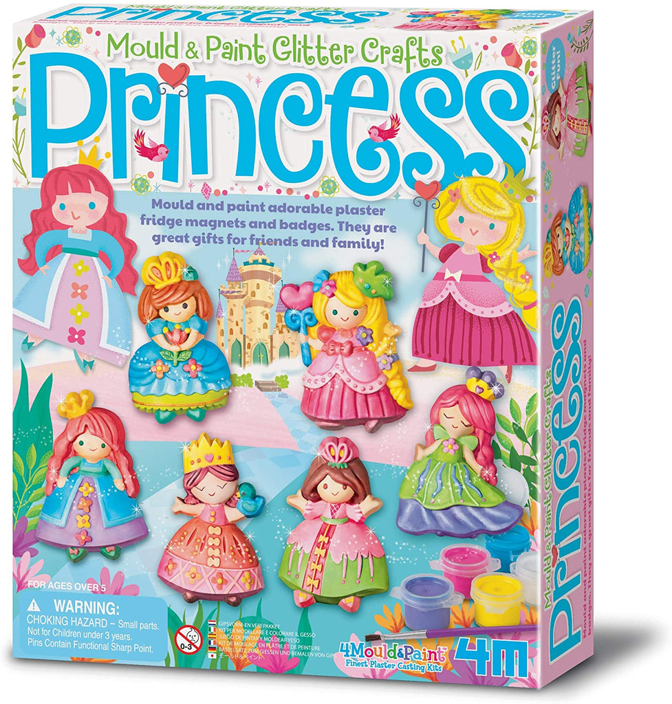 4M Mould & Paint Glitter Princess