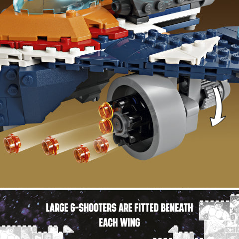 76278 LEGO Super Heroes Rocket's Warbird vs. Ronan