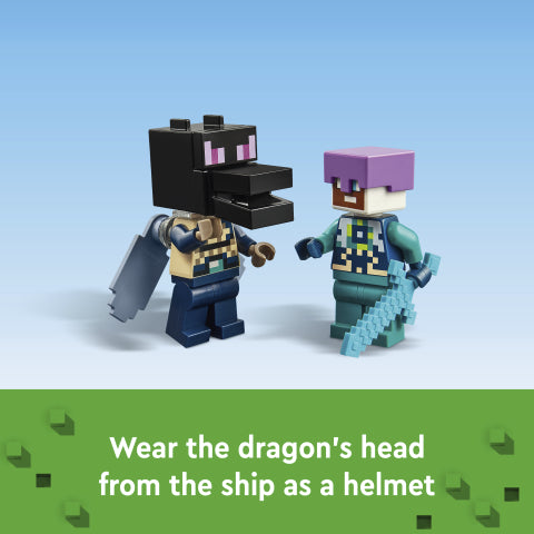 LEGO® Minecraft® The Ender Dragon and End Ship Toy Set 21264