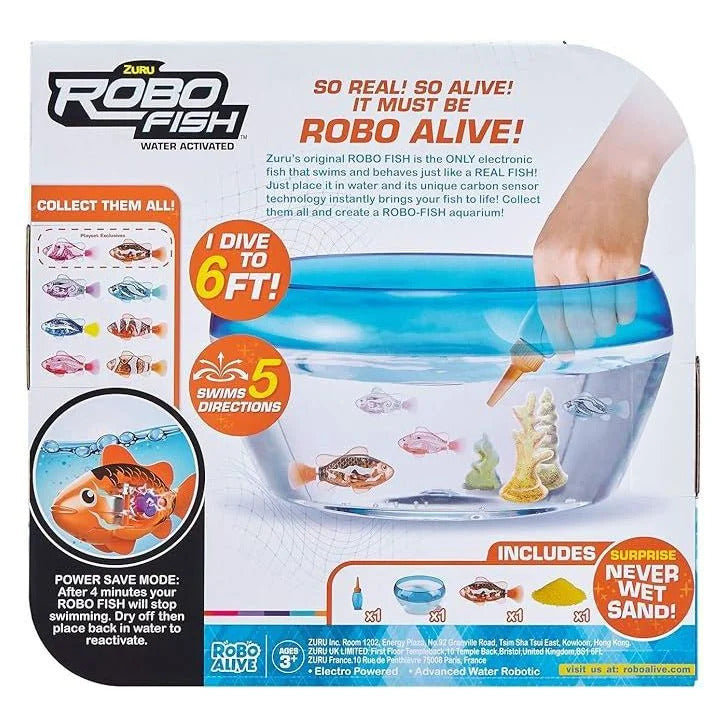 Zuru Robo alive fish bowl