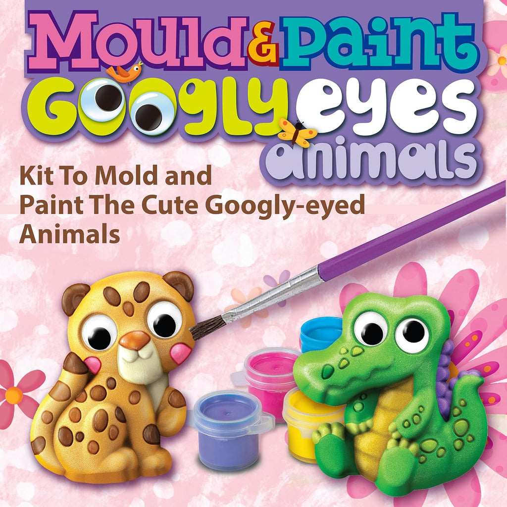 4M - Mould & Paint Googly Eyes Animals