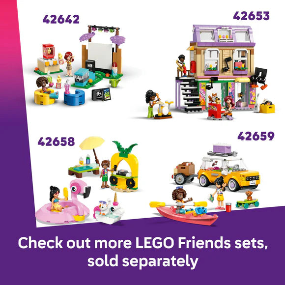 LEGO® Friends Panda Sanctuary Animal Care Building Set Toy 42648