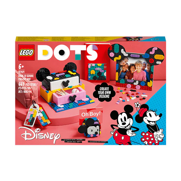 41964 LEGO DOTS Mickey and Minnie Back-to-School Creative Box