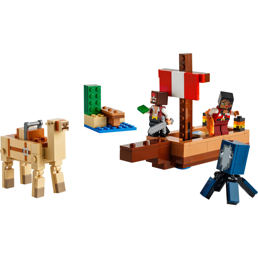 LEGO® Minecraft® The Pirate Ship Voyage Building Toy Set 21259