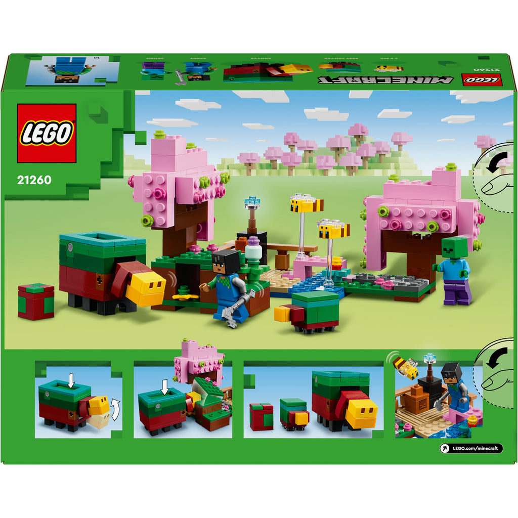 LEGO® Minecraft® The Cherry Blossom Garden Building Toy 21260