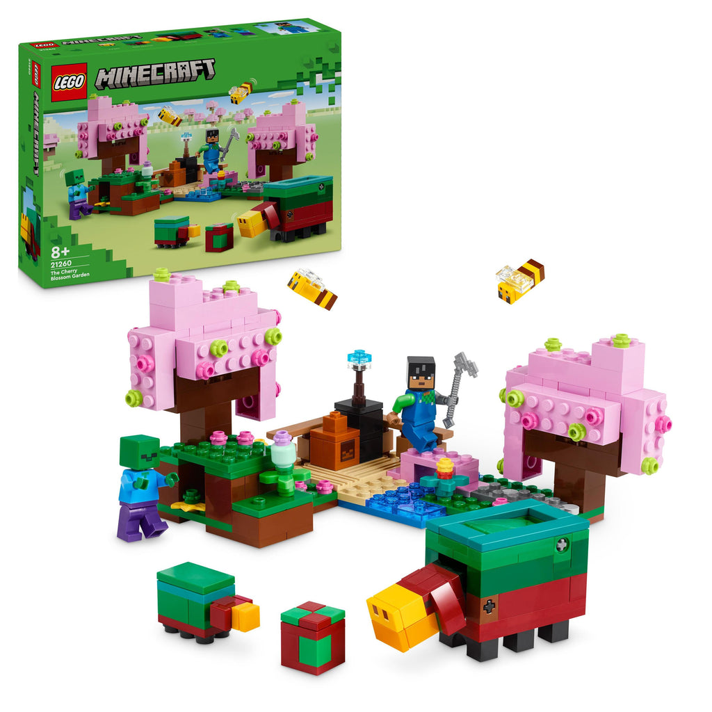 LEGO® Minecraft® The Cherry Blossom Garden Building Toy 21260