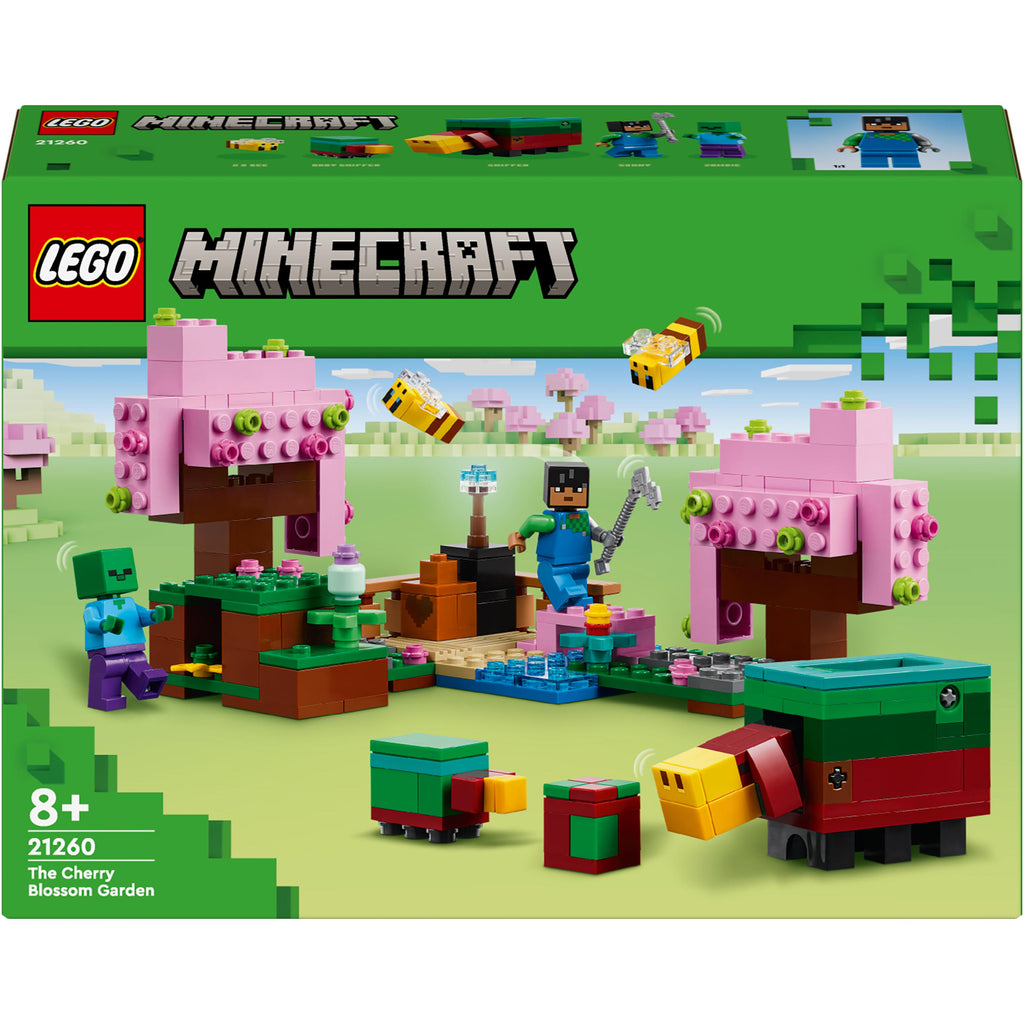 LEGO® Minecraft® The Cherry Blossom Garden Building Toy 21260