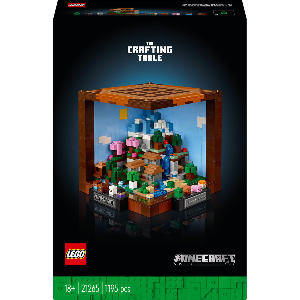 LEGO® Minecraft® The Crafting Table model Set for Adults 21265