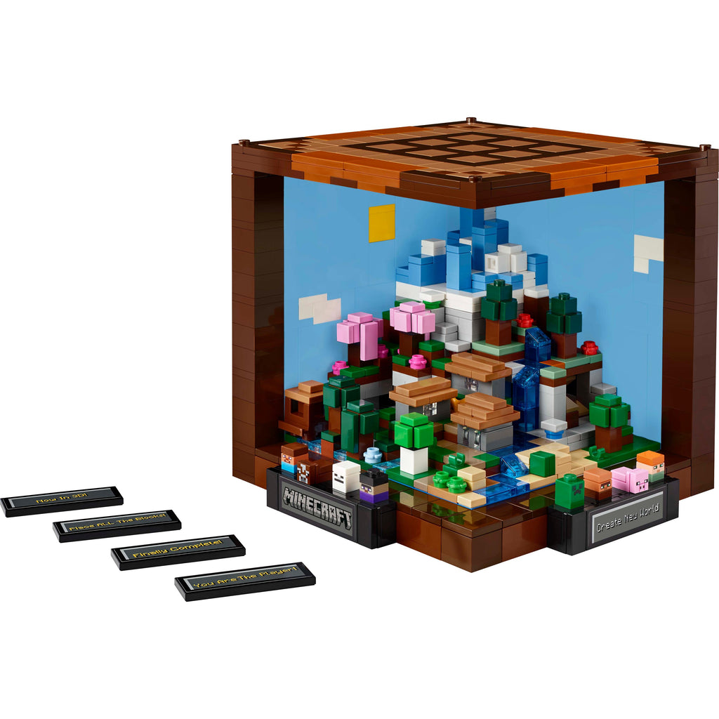 LEGO® Minecraft® The Crafting Table model Set for Adults 21265