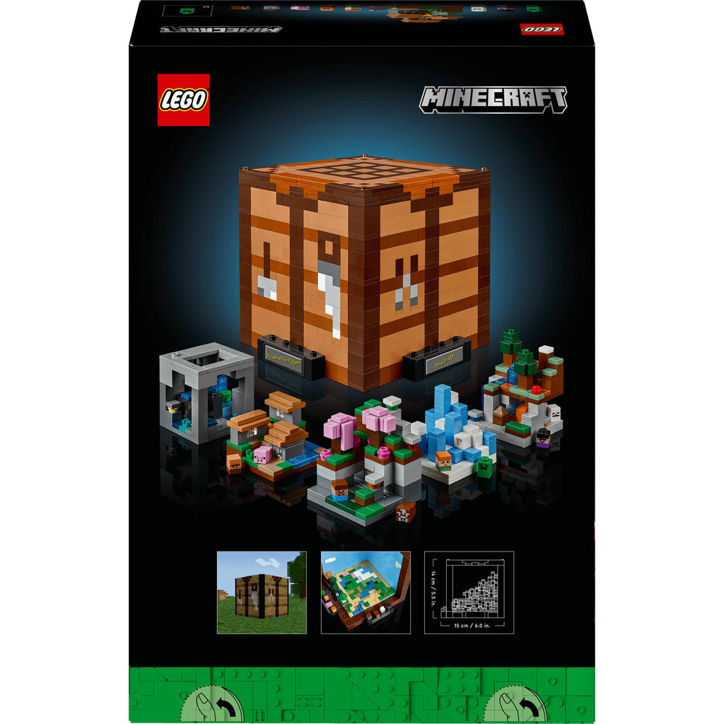 LEGO® Minecraft® The Crafting Table model Set for Adults 21265