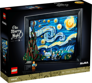 21333 LEGO Ideas Vincent van Gogh - The Starry Night