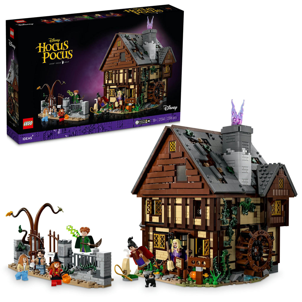 21341 LEGO Ideas Disney Hocus Pocus: The Sanderson Sisters' Cottage