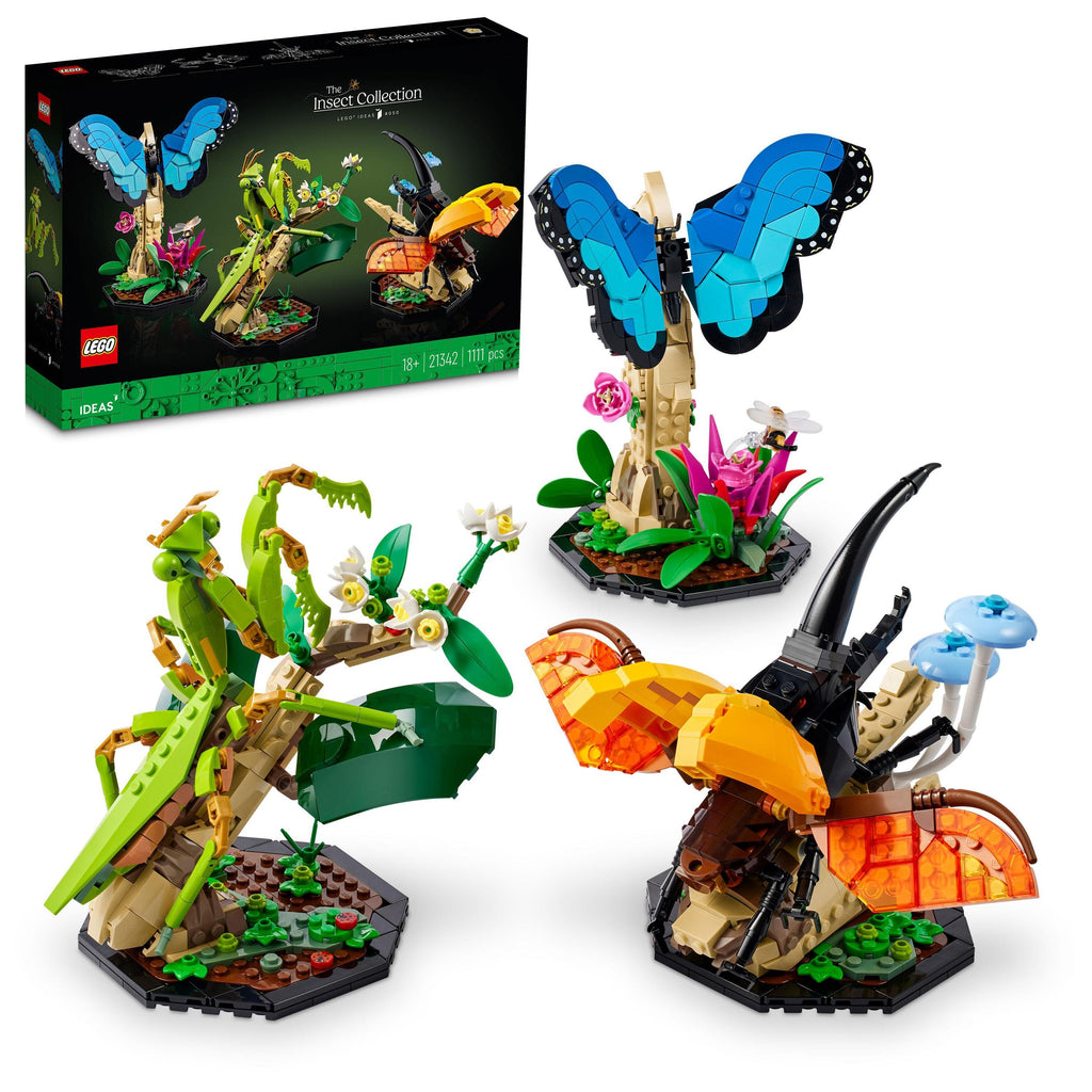 LEGO® Ideas The Insect Collection Building Set for Adults 21342