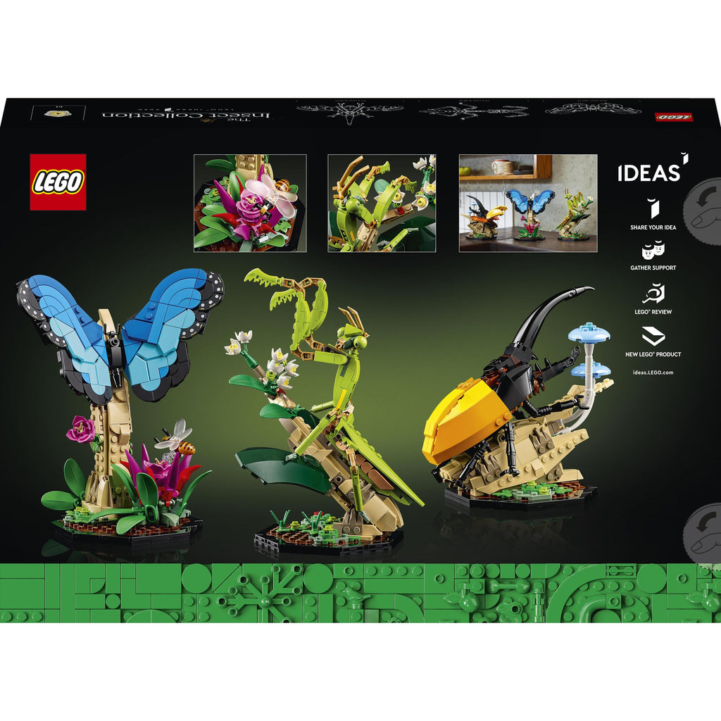 LEGO® Ideas The Insect Collection Building Set for Adults 21342