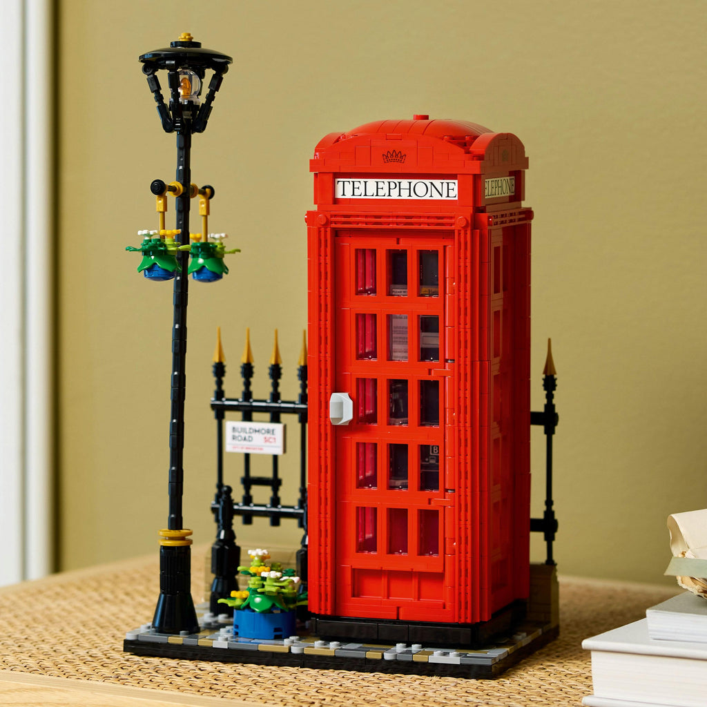 LEGO® Ideas Red London Telephone Box Set 21347