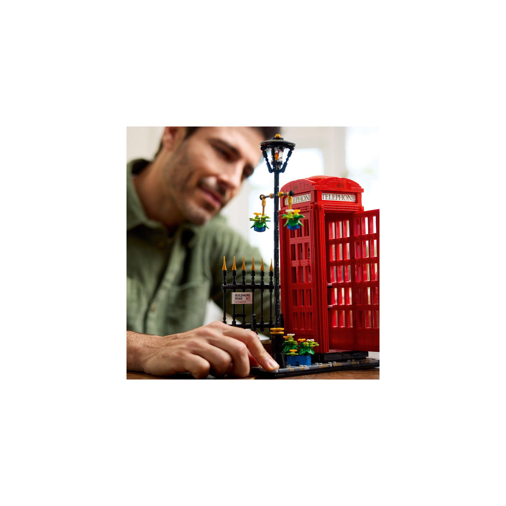 LEGO® Ideas Red London Telephone Box Set 21347