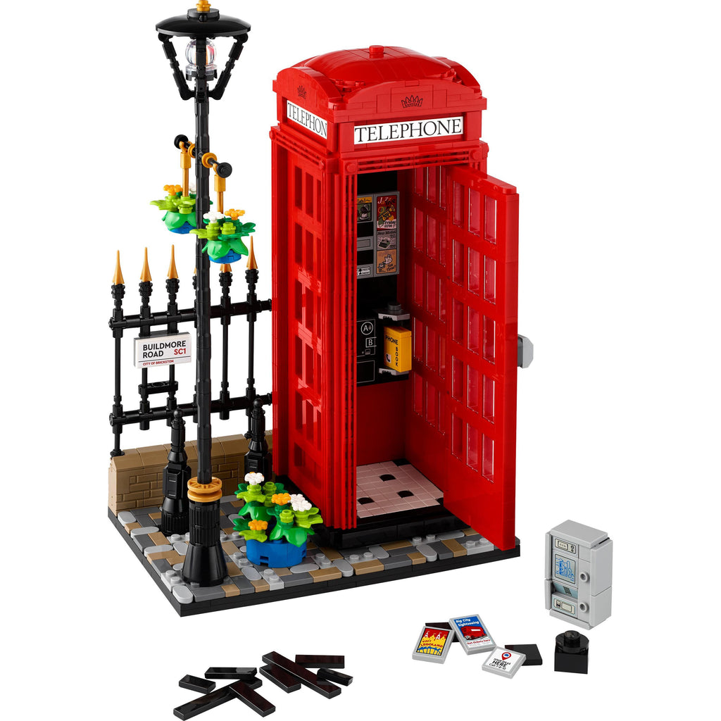 LEGO® Ideas Red London Telephone Box Set 21347