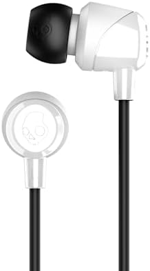 Skullcandy Jib In-Ear Wired Earbuds with Mic - Black & White