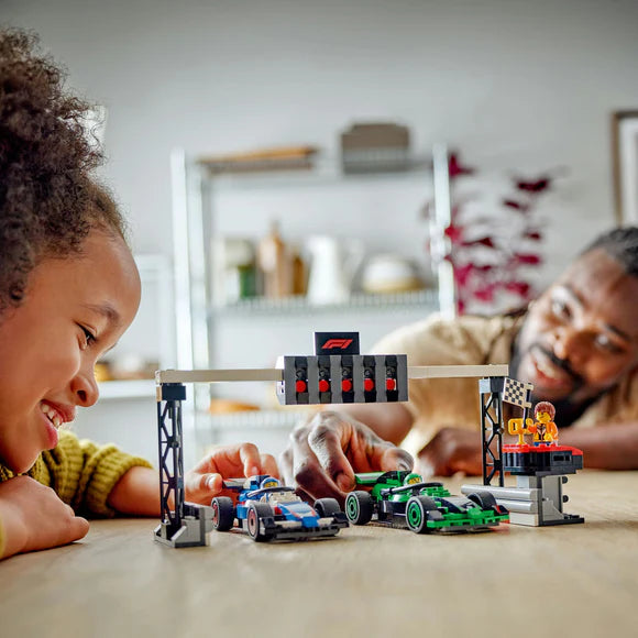 60474 LEGO® City F1® Grid with VCARB & Sauber Race Cars
