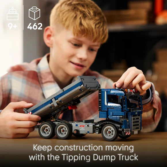 LEGO® Technic™ Tipping Dump Truck Construction Toy Set 42203