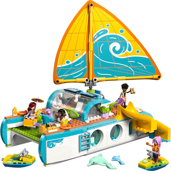 LEGO® Friends Travel Boat Adventure Building Kit Role-Play Toy 42664