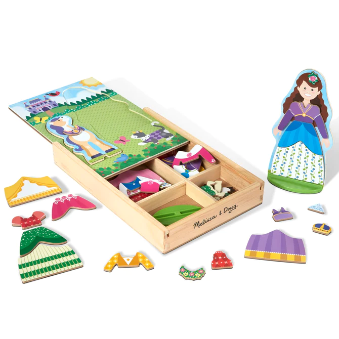 30321 Melissa & Doug Princess Magnetic Dress-Up Play Set