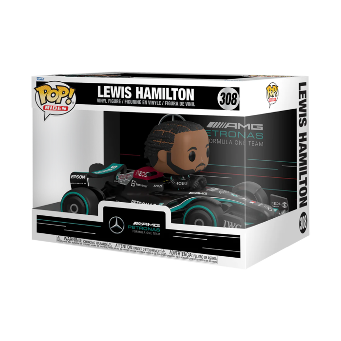 308 Funko POP! COLLECTOR POP - Formula 1 - Lewis Hamilton Mercedes AMG Petronas F1 Team