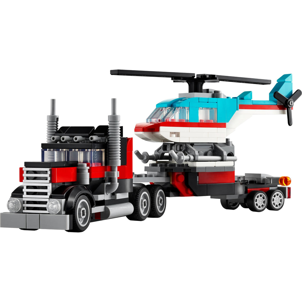 31146 LEGO Creator 3-in-1 Flatbed Truck with Helicopter