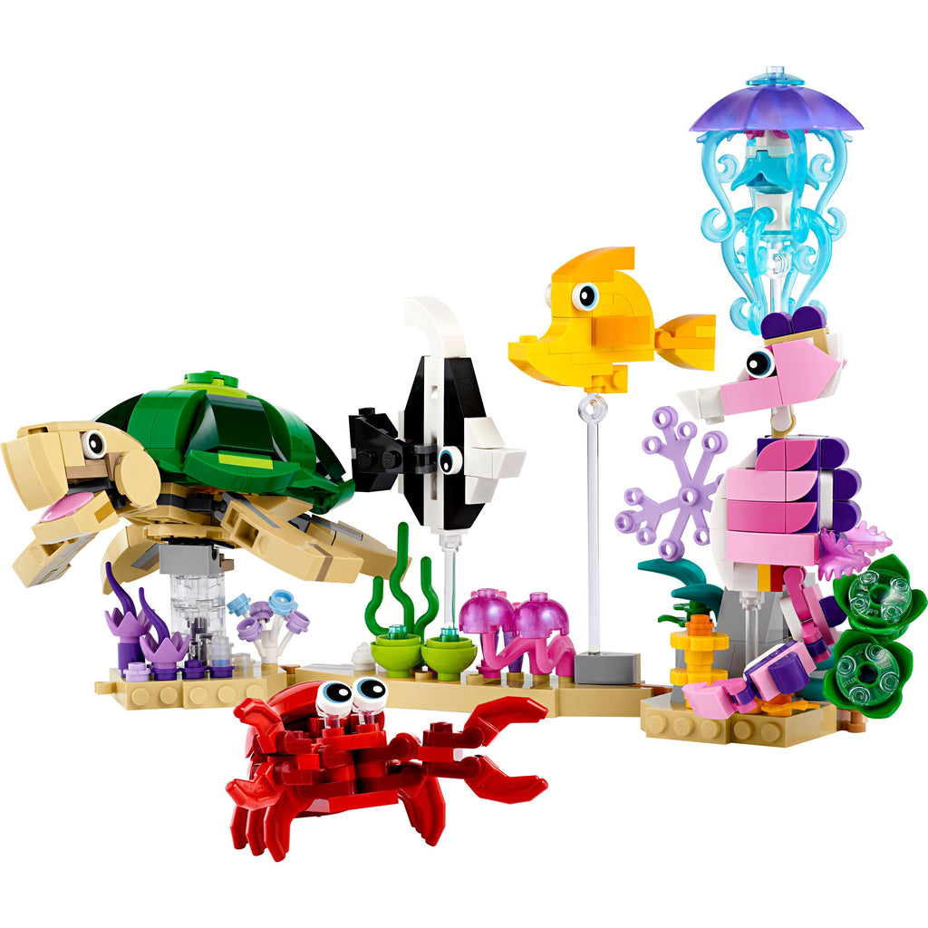 LEGO® Creator 3-in-1 Sea Animals Building Toy Set 31158