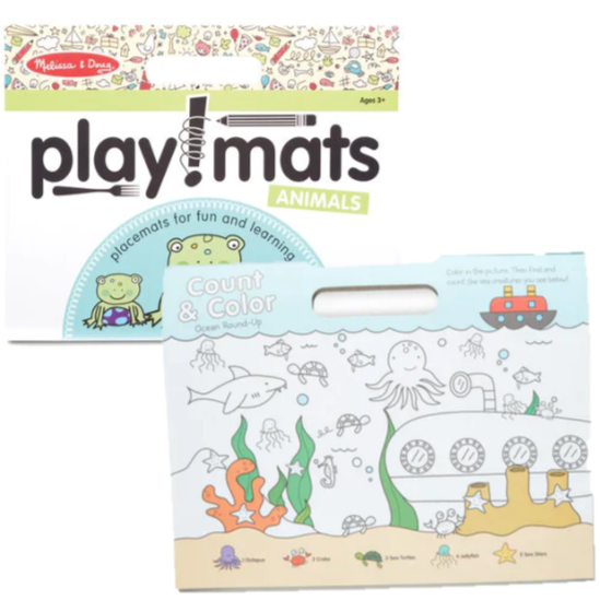31434 Melissa & Doug Playmats - Animals