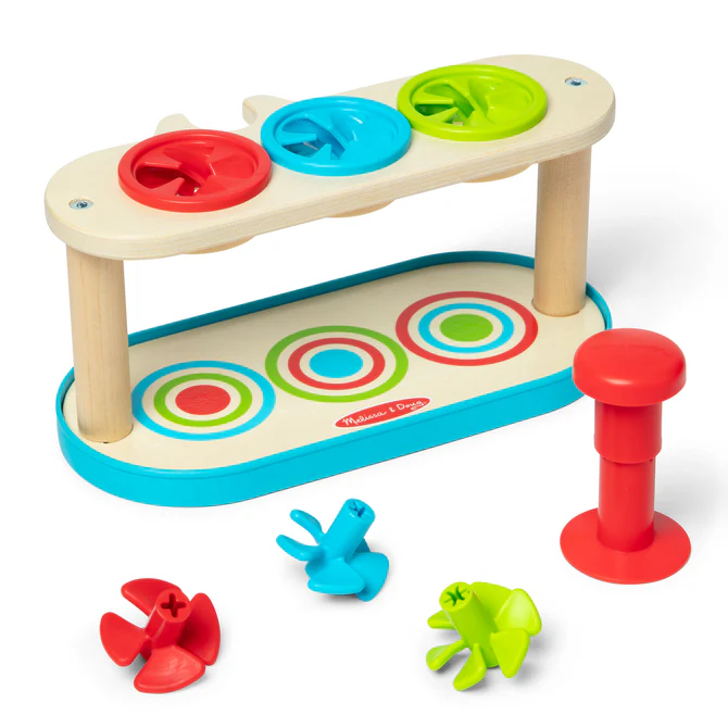 31812 Melissa & Doug Match & Push Spinning Tops