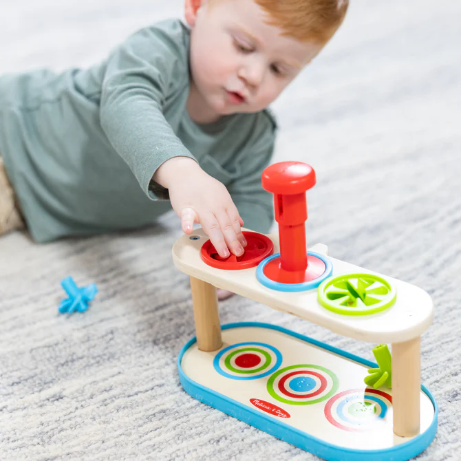 31812 Melissa & Doug Match & Push Spinning Tops