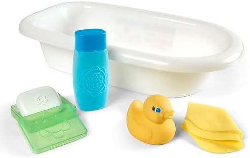 31710 Melissa & Doug Mine to Love Baby Doll Bathtub and Accessories Set - White