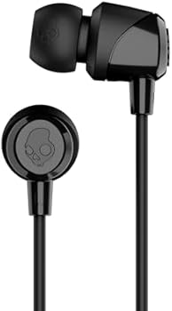 Skullcandy Jib In-Ear Earbuds with Microphone - Black - S2DUYK-343