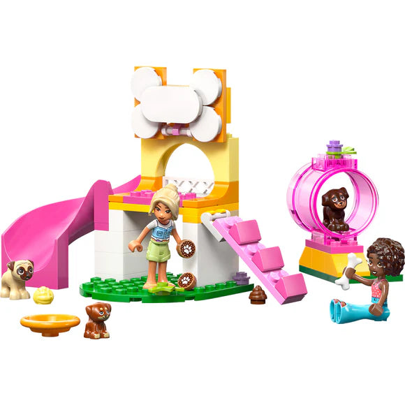 LEGO® Friends Puppy Playground Building Kit, Dog Toy for Pretend Play 42665