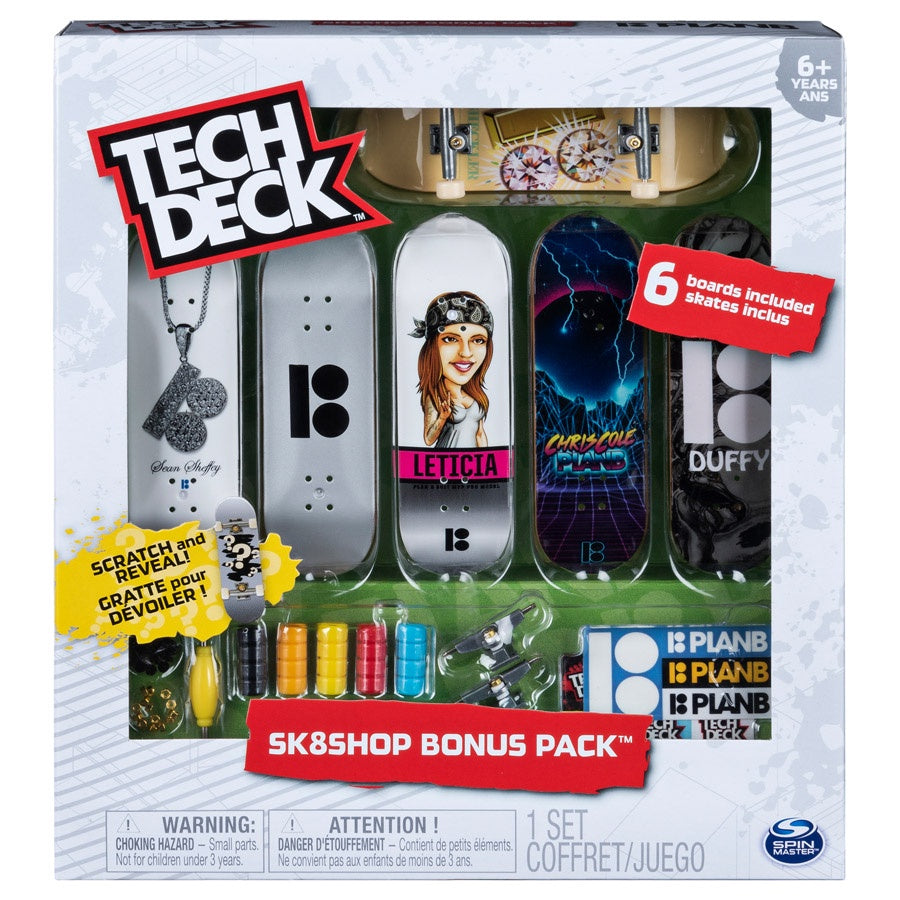 Tech Deck Bonus Sk8 Shop Asst Each