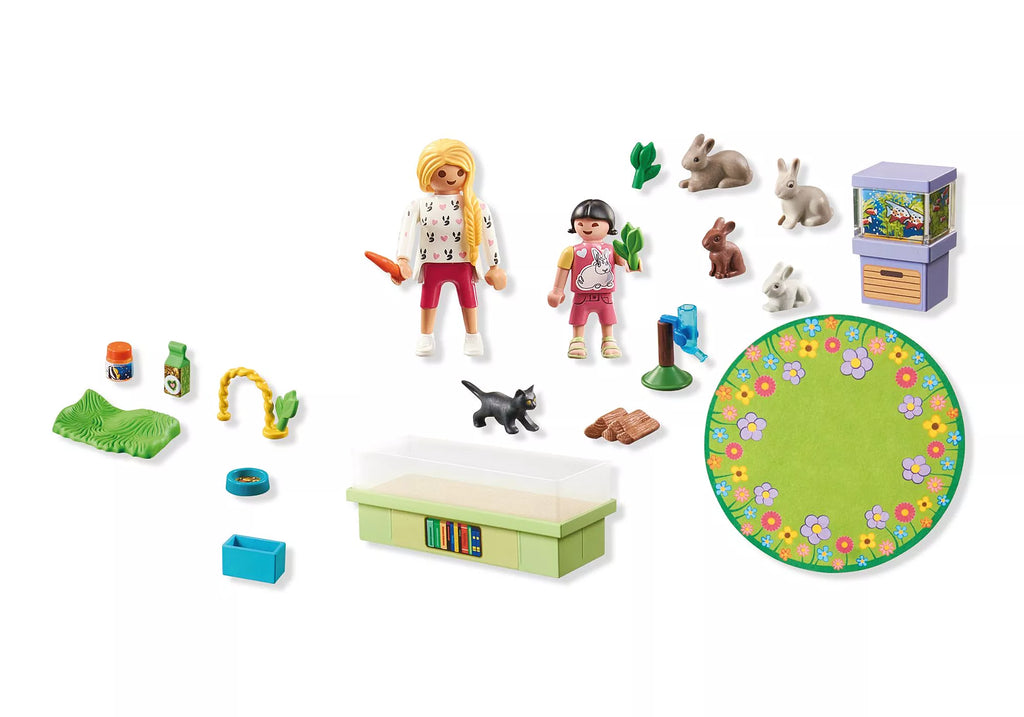 71753 Playmobil Starter Pack Rabbit Family