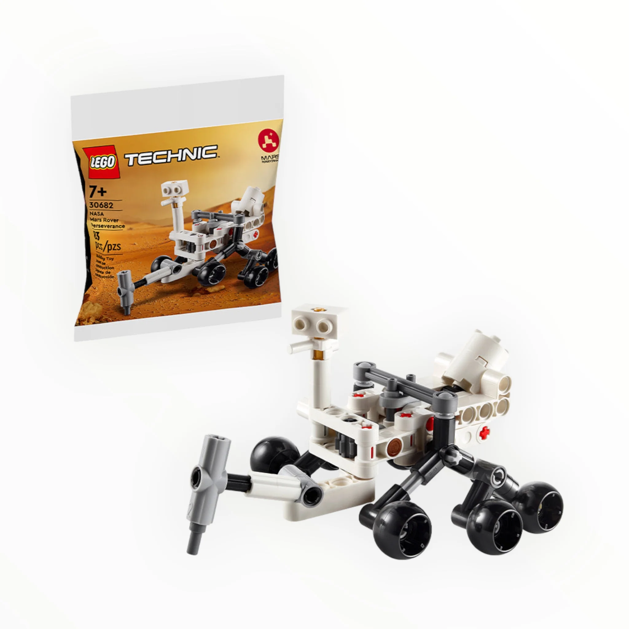 リエルパーテーション LEGO® Technic NASA Mars Rover Perseverance 30682 – Pops Toys