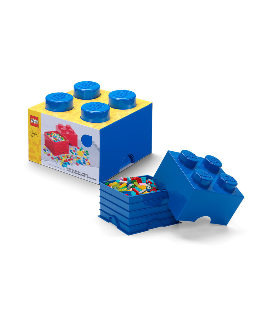 4003 LEGO Storage Brick Blue