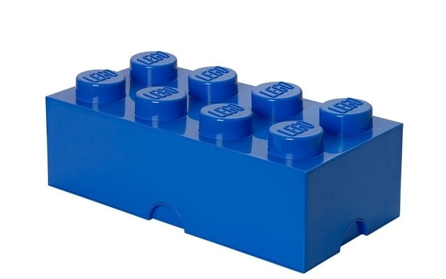 4004 LEGO 8 Storage Brick Blue( Box Damage)