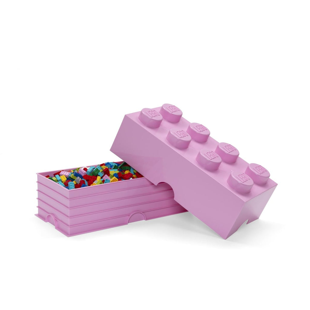 4004 LEGO Storage Brick 8 Knob - Light Purple