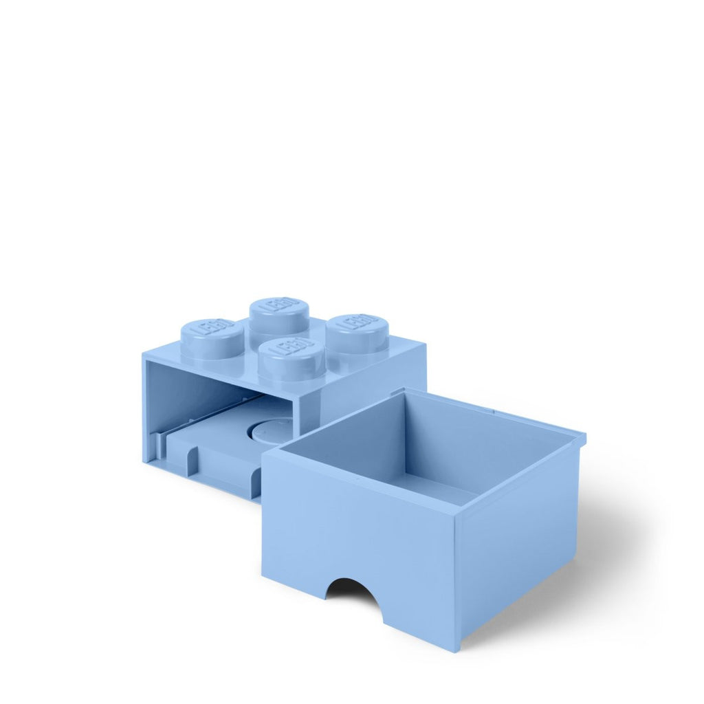 4005 LEGO Brick Drawer 4 Knob - Light Royal Blue